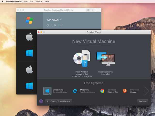 download parallels for windows